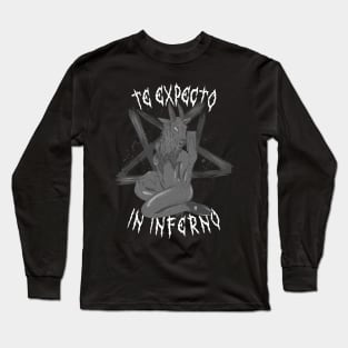 Female Baphomet Demon Long Sleeve T-Shirt